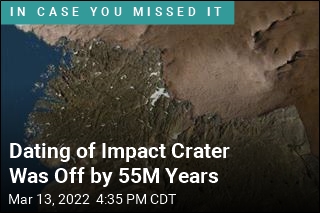 Massive Impact Crater Is Almost as Old as the Dinosaurs