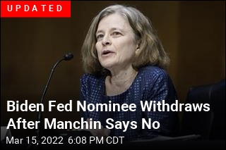 Biden Fed Nominee Loses Manchin