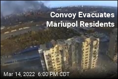 Convoy Evacuates Mariupol Residents