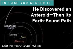 He Discovered an Asteroid&mdash;Then Its Earth-Bound Path