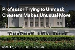 Professor Suing His Students to Unmask a Cheater