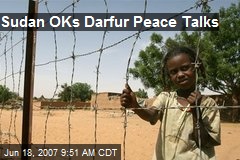 Sudan OKs Darfur Peace Talks