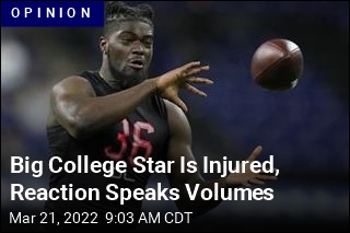 Reaction to His Injury May Say Something About Football