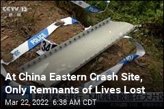 At China Eastern Crash Site, Only Remnants of Lives Lost