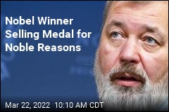 Nobel Peace Prize Winner Selling Medal to Help Ukrainians
