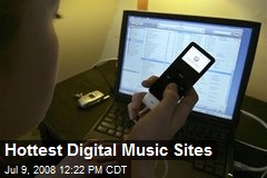 Hottest Digital Music Sites