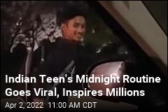 Indian Teen&#39;s Midnight Routine Goes Viral, Inspires Millions
