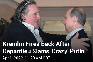 Depardieu Slams &#39;Crazy Excesses&#39; of Former Friend Putin