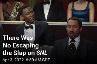 As You Might Expect, SNL Took on the Slap&mdash;Repeatedly