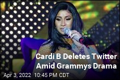 Cardi B Deletes Twitter Amid Grammys Drama