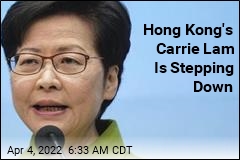 Hong Kong&#39;s Unpopular Leader Is Leaving
