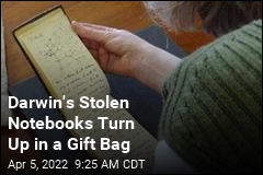 Darwin&#39;s Stolen Notebooks Turn Up in a Gift Bag