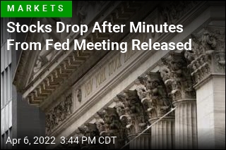 Stocks Drop After Minutes From Fed Meeting Released