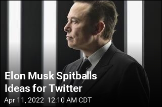 Elon Musk Spitballs Ideas for Twitter