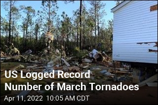 US Logged Record Number of March Tornadoes