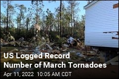 US Logged Record Number of March Tornadoes