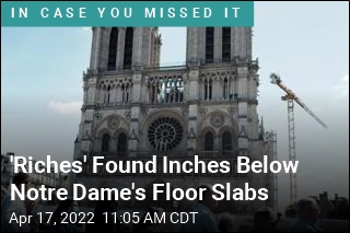 Medieval 'Riches' Found Under Notre Dame's Floor