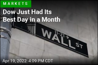 Dow Just Had Its Best Day in a Month