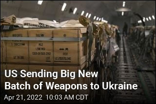 US Sending Big New Batch of Weapons to Ukraine