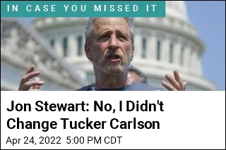 Jon Stewart: No, I Didn&#39;t Change Tucker Carlson