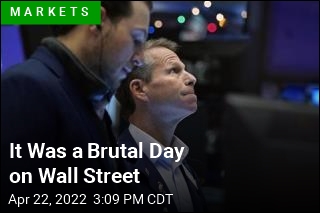 It Was a Brutal Day on Wall Street
