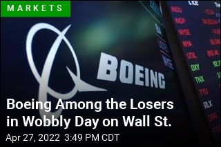 Boeing Among the Losers in Wobbly Day on Wall St.