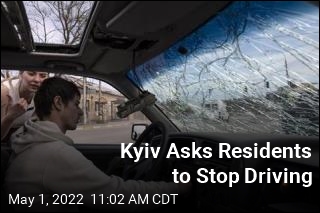 Kyiv Asks Residents to Stop Driving
