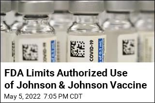 FDA Limits Authorized Use of Johnson &amp; Johnson Vaccine