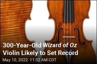 300-Year-Old Wizard of Oz Violin to Likely to Set Record