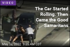 The Car Started Rolling. Then Came the Good Samaritans