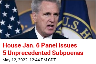 House Jan. 6 Panel Issues 5 Unprecedented Subpoenas