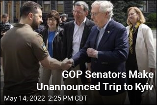 GOP Senators Make Unannounced Trip to Kyiv
