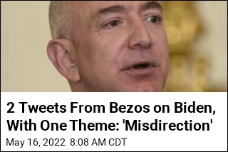 2 Tweets From Bezos on Biden, With One Theme: &#39;Misdirection&#39;