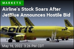 Spirit Airlines Jumps 13.6% After JetBlue Announces Hostile Bid