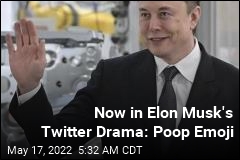 Elon Musk Sends Twitter CEO Poop Emoji