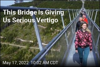 Walk 300 Feet High on Longest Pedestrian Suspension Bridge