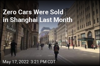 Zero Cars Were Sold in Shanghai Last Month