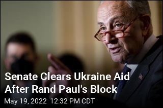 Senate Clears Ukraine Aid After Rand Paul&#39;s Block