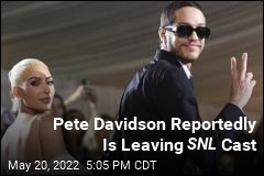 Pete Davidson Apparently Will Sign Off SNL