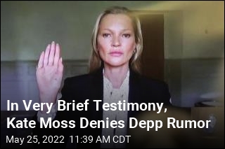 In Very Brief Testimony, Kate Moss Denies Depp Rumor
