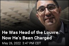He Was Head of the Louvre. Now He&#39;s Been Charged