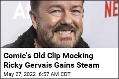 Comic&#39;s Old Clip Mocking Ricky Gervais Gains Steam