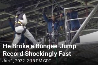 He Averaged a Bungee Jump Every 2 Minutes Over 24 Hours