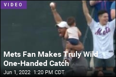 He Was Holding a Toddler, Still Made &#39;Catch of the Year&#39;