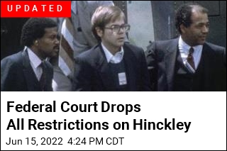 John Hinckley to Get Unconditional Release June 15