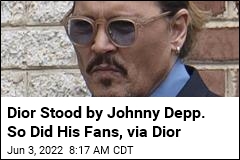 Fans Show Love for Depp by Scooping Up Bottles of Cologne