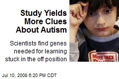 Study Yields More Clues About Autism