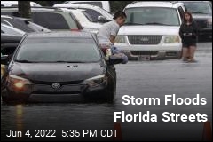 Storm Floods Miami Streets