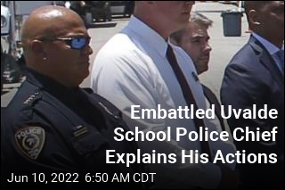 Embattled Uvalde School Police Chief Explains His Actions