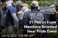 31 Members of White Supremacist Group Arrested Near Pride Event